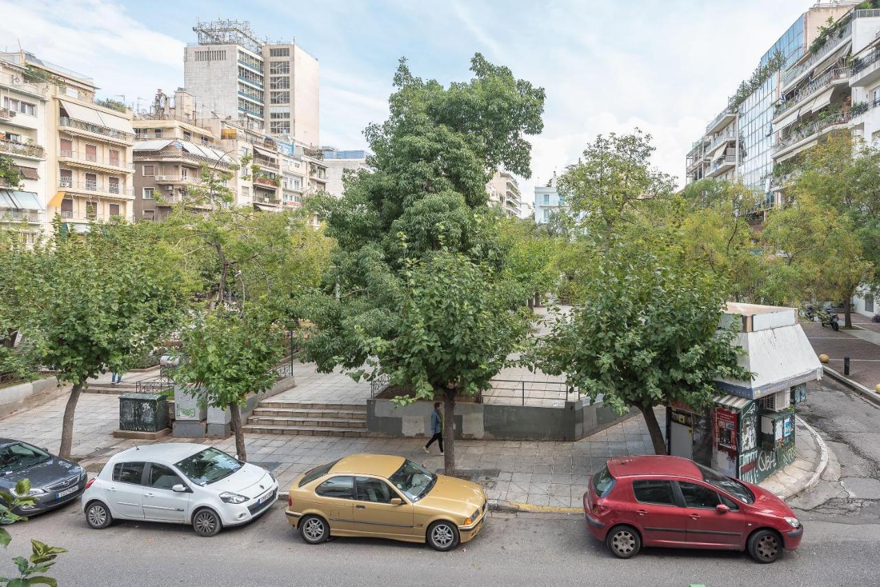 Victoria Plaza Palace Apartments Athen Exterior foto